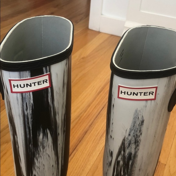 HUNTER BOOTS UNISEX MARBLE 7 MALE 8 FEMALE - Picture 5 of 13